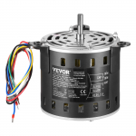 VEVOR 1/3HP ahju puhurimootor 220V 1.95A 3 kiirust 1250RPM &Oslash;10mm v&otilde;ll + kondensaator HVAC s&uuml;steemidele
