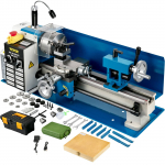 VEVOR Mini metallipink 180x350 mm, 550W lauapealne CNC pink 3-l&otilde;uaga padruniga, digiekraaniga, t&ouml;&ouml;riistakastiga t&auml;ppismetalli treimiseks