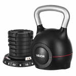 VEVOR Reguleeritav sangpomm 1.5&ndash;10 kg, 7-&uuml;hes kaalud, alumiiniumist ja ABS-ist, kogu keha treeninguks ja cross-traininguks