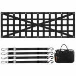 VEVOR Tagaluugi V&otilde;rk 137x46 cm Raskeveokite Kaubav&otilde;rk 4 Reguleeritava Rihmaga Veokile, Maasturile, Haagisele, 272 kg Kandev&otilde;ime
