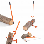 VEVOR 118 cm 4-in-1 Raske Terasest Puu T&otilde;stuk &ndash; Reguleeritav Palgit&otilde;stuk, Rull, Metsat&ouml;&ouml;riist palkidele kuni 38 cm
