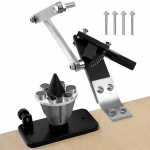 VEVOR reguleeritav muruniiduki tera teritaja ja tasakaalustaja, 15&deg;&ndash;45&deg;, 4 adapteri, laagrite ja 25 mm k&auml;epidemega nurklihvijale