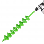 VEVOR 100x790 mm spiraalpuur istutamiseks, tugev aiajuhik sibulatele ja aiaposti aukude puurimiseks, sobib 20 mm puuridele