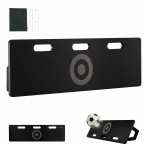 VEVOR kokkupandav jalgpalli tagasil&ouml;&ouml;gilaud 102x30cm, HDPE sein 2 nurga all, kaasaskantav treeninguvahend lastele ja t&auml;iskasvanutele