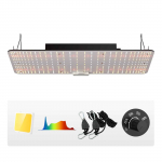 VEVOR 200W LED Taimelamp, T&auml;isspektriline Dimmiga Samsung 281B Dioodid, Siseruumide ja Kasvuhoone Taimedele 61&times;122/91&times;91 cm