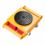 VEVOR 6T t&ouml;&ouml;stuslik masinavahetuskelk 4 PU rattaga, raskeveokite terasest liigutaja 360&deg; p&ouml;&ouml;rdega laole ja tehasele