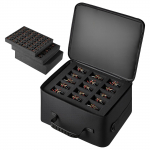 VEVOR miniatuuride hoiukott 1:500&ndash;1:750 mudelitele, 3 kihiline vaht, reguleeritav rihm, veekindel, 39x32x22 cm