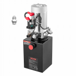 VEVOR 6L 12V DC &uuml;hetoimeline h&uuml;draulikaseade, 22 MPa r&otilde;hk, 3.4 L/min vool, metallpaak kallurhaagistele