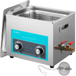 VEVOR 15L ultrahelipuhasti koos k&uuml;tte ja taimeriga, 360W, 40kHz &ndash; ehete, prillide, instrumentide puhastamiseks