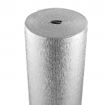 VEVOR Soojusisolatsiooni Rull 3.2mm, 1.22m x 15.24m Kahepoolne Alumiinium EPE Vahtsoojustus Katustele ja Matkaautodele