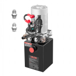 VEVOR 4 L 12V kahetoimeline h&uuml;draulika agregaat, 1.6 kW pump 0.91 GPM 3200 psi metallpaagiga kallurhaagise t&otilde;stmiseks