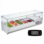 VEVOR 150W Lauapealne Jahutatud Lisandijaam 7 Anumaga, 304 Roostevaba Teras, Klaaskaitse, CE Sertifikaat
