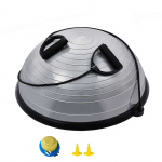 VEVOR 58cm Poolik Tasakaalupall Treeninguks, Koormustaluvus 300kg, Vastupanurihmade ja Pumbaga, Kogu Keha Treeninguks - Hall