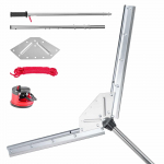 VEVOR veetaimede l&otilde;ikur, 0,94 m l&otilde;ikelaius, 9 m viskek&ouml;is &ndash; reguleeritav, terasterad, sobib tiikidele ja j&auml;rvedele