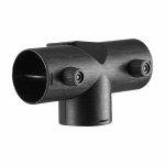 VEVOR 59mm T-kujuline diiselsoojendi toruliitmik, 3-suunaline &otilde;huventiil kahe p&ouml;&ouml;ratava klapiga, sobib 2KW soojenditele