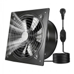 VEVOR 30,5 cm 1558 m&sup3;/h seinale paigaldatav v&auml;ljat&otilde;mbeventilaator 70W kiiruse reguleerimise ja tagasil&ouml;&ouml;giklappiga k&ouml;&ouml;ki, garaaži, p&ouml;&ouml;ningule, t&ouml;&ouml;kotta