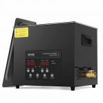 VEVOR 10L ultrahelipuhasti 240W, 40kHz digitaalne puhastusmasin k&uuml;tte, taimeri, gaaside eemaldamise ja &otilde;rna režiimiga ehete ja t&ouml;&ouml;riistade jaoks