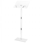 VEVOR 1100 mm akr&uuml;&uuml;list k&otilde;nepult reguleeritava kaldega, kaasaskantav poodium konverentsidele, pulmadele, klassidele