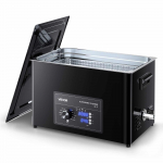 VEVOR 30L ultrahelipuhasti nupuga juhtimisega, roostevabast terasest seade ehete, kellade ja t&ouml;&ouml;riistade puhastamiseks, kaks v&otilde;imsusrežiimi