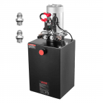 VEVOR 20L 12V kahetoimeline h&uuml;draulikaseade, 22MPa r&otilde;hk, 3.4L/min vool, metallpaak haagistele ja t&otilde;stukitele