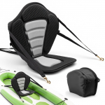 VEVOR universaalne s&uuml;sta iste 12 mm EVA polstriga, seljatoe, reguleeritavate rihmade ja veekindla kotiga s&uuml;stale, SUP-ile, kanuule