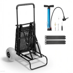 VEVOR kokkupandav rannak&auml;ru 23cm &otilde;hkkummidega, 510x370mm alus, 75kg kandev&otilde;ime, reguleeritav k&auml;epide