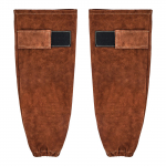 VEVOR 457 mm nahast keevitush&uuml;lssed, leegi- ja kuumuskindlad veisenahast k&auml;sivarrekaitsmed keevitamiseks, sepistamiseks, puut&ouml;&ouml;ks