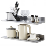 VEVOR Roostevabast Terasest Seinariiul 21.8x76.2 cm, 20 kg Kandev&otilde;ime, K&ouml;&ouml;giriiul Tagaseinaga, Vastupidav