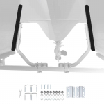 VEVOR Paaditreileri Juhikud, 30 mm Reguleeritav Laius, 2TK Terasest Juhikud Pehmendustega Pontoonhaagistele