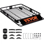 VEVOR katuseraami pagasikorv 117.5x91.5x11.4 cm, tugev teras, 90.7 kg kandev&otilde;ime, universaalne pagasikandur SUV ja veoautole