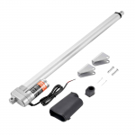 VEVOR 12V lineaarajam ajam, 500mm k&auml;ik, IP65 veekindel, 3000N j&otilde;ud, 5mm/s kiirus koos kinnitusklambriga v&auml;litingimusteks