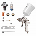 VEVOR LVLP gravitatsiooniline v&auml;rvip&uuml;stol 1.3/1.4/1.7 mm d&uuml;&uuml;sidega, 600 ml mahuti ja &otilde;huregulaator &ndash; autodele, m&ouml;&ouml;blile ja DIY t&ouml;&ouml;dele