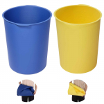 VEVOR 2 tk 18,9L silikoonist &auml;mbrisisu betooni, v&auml;rvi ja epoksiidi segamiseks &ndash; korduvkasutatavad, vastupidavad m&otilde;&otilde;tudega