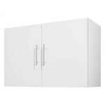 VEVOR 2-korruseline seinakapp reguleeritava riiuliga, valge, 40.6x91.4x61 cm, pesuruumi, k&ouml;&ouml;ki v&otilde;i vannituppa