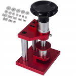 VEVOR 20,3 cm kellakorpuse press t&ouml;&ouml;riist 20 otsikuga &ndash; kristallraami sulgur, mehhanismihoidik, alumiiniumist ja terasest