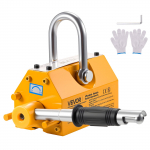 VEVOR 400 kg Magnett&otilde;stuk N42 Neod&uuml;&uuml;mmagnetiga, K&auml;epideme ja Konksuga Terasplaatide ja Torude T&otilde;stmiseks