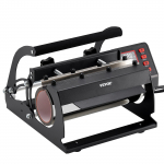 VEVOR kruusipress 330&ndash;890ml kruusidele, kiire ja &uuml;htlane kuumenemine, koos sublimatsioonipaberi, lindiga, kinnastega, reguleeritav temp./aeg