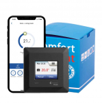 Comfort Heat nutikas termostaat ComfortWiFi - Must