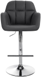 Baaritool Natoma tehisnahk kroom, must