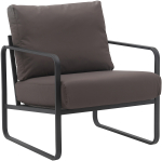 Lounge-tool Manea tehisnahk, pruun