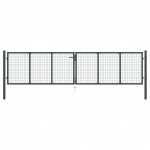 V&otilde;rgust aiav&auml;rav, tsingitud teras, 400 x 125 cm, hall