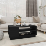 Diivanilaud, must, 102 x 55 x 43cm, puitlaastplaat
