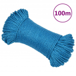 T&ouml;&ouml;k&ouml;is, sinine, 6 mm, 50 m, pol&uuml;prop&uuml;leen