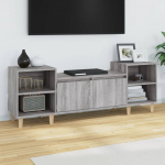 Telerikapp, hall sonoma tamm, 160x35x55 cm, tehispuit