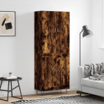 K&otilde;rge kapp, suitsutatud tamm, 69,5 x 34 x 180 cm, tehispuit