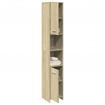 Vannitoakapp sonoma tamm 30 x 30 x 183,5 cm tehispuit