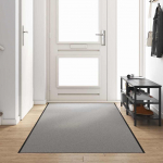Uksematt muu hall ja must 120 x 350 cm pol&uuml;prop&uuml;leen ja vin&uuml;&uuml;l