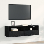 TV SEINAKAPP MUST OAK 100X30X30 CM TEHISPUIT