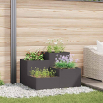 Aia istutuspott must 100 x 100 x 60 cm teras