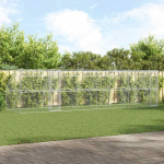 Koerakuut 4 tk h&otilde;bedane 8 x 2 x 2 m tsingitud teras
